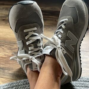 Size 7.5 New Balance 574. Like New!
